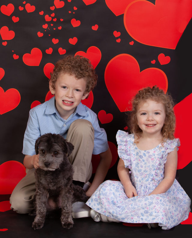 All hearts and love